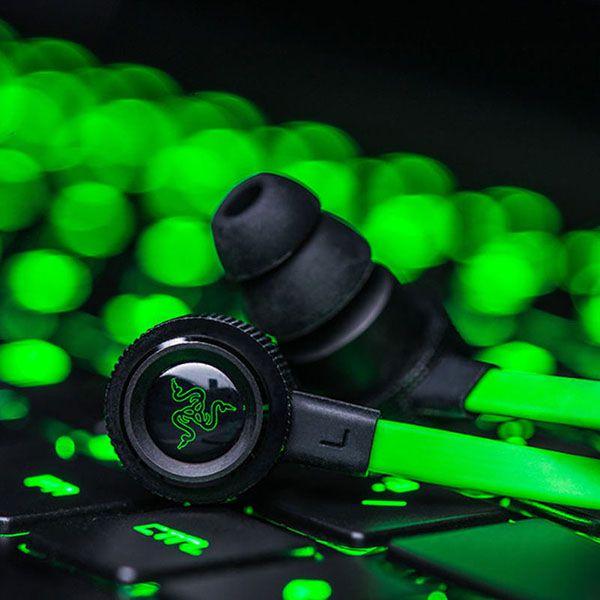 Highquality Wired Headphones Comes With A Headphone Organizer Magic Green