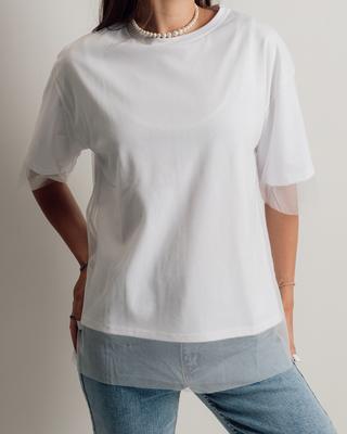 Women's Mesh T-shirt 1580 White