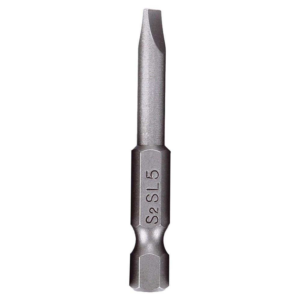 1 Stück Schraubendreherbit 2.0-6.0mm Zubehör Schlitzkopf