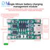 With Protection Dual Functions 5V 3A Mini Micro TYPE-C USB 18650 Lithium Battery Charging Board Charger Module