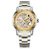 18 Colors Winner Men'S Fashion Business Casual Hollow Room Gold Strap, Manual Mechanical Watch