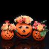 1pcs Pumpkin Bucket Halloween Candy Trick Or Treat Buckets Holder Pail Mini Basket Halloween Gift Home Decoration Props