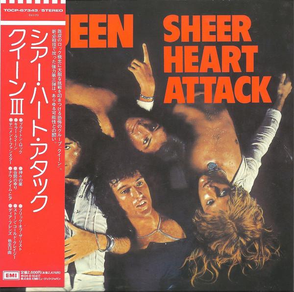CD QUEEN  Sheer Heart Attack TOCP67343 EMI 2008 Japan ObiRock Used