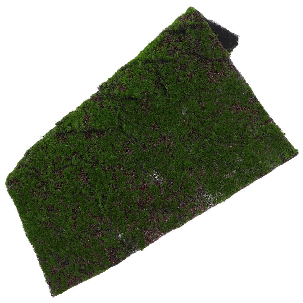 Artificial Moss Grass Realistic Decorative Panel Lightweight Flexible for Bonsai Micro Landscape Artificial Grass Wall Backdrop