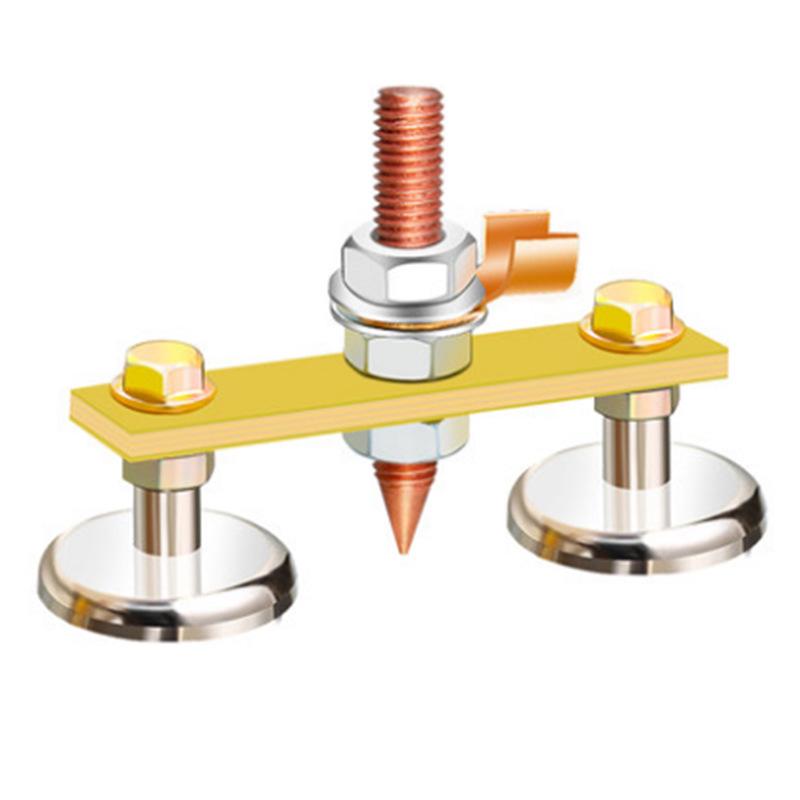 Electric Welding Grounding Tool with Strong Magnetic Copper Wire Clamp