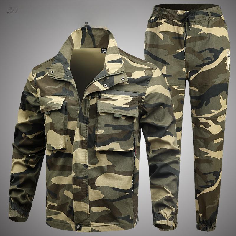 Clothing Spring and Autumn Thin Outdoor Sports Leisure Multi-pocket Strong Men's Suit Welding Work Clothes