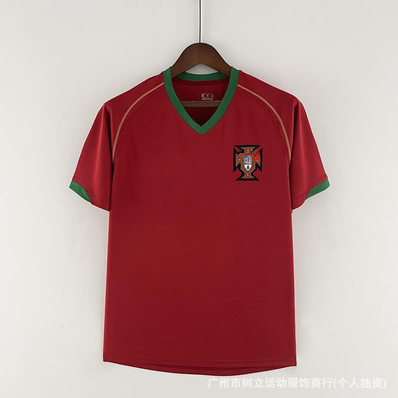 Vintage football jersey Portugal AC England Betis Brazil National Minapolis classic vintage jersey S