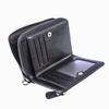 Herren Leder Geldbörse Kurz Reißverschluss Münzbörse Vintage RFID-Blockierend Zweifach gefaltete Geldbörse mit Kartenhalter Foto Fach Ketten Geldbörse Männliche Clutch Geldbörse