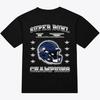 Super Bowl LX 2026 Seahawks Champion Commemorative Shirt Unisex Summer New Unisexs Football 100cotton Short Sleeve Tshirt