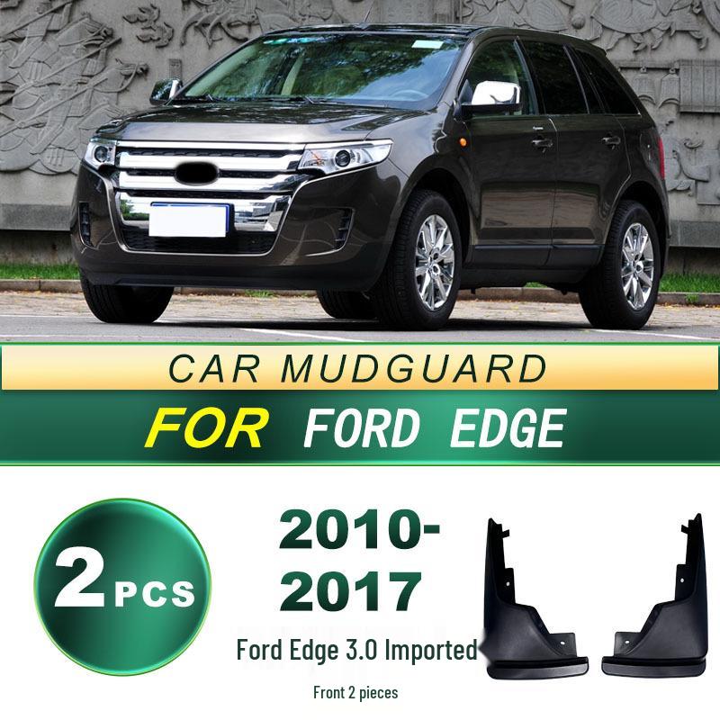 Ford Edge 3.0 Front Mud Flaps (2010-2017) - Soft Rubber, Set of 2
