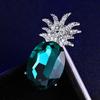 Bo Xin Yun Crystal Pineapple Brooch - Women's European & American Jacket Accessory Pin
