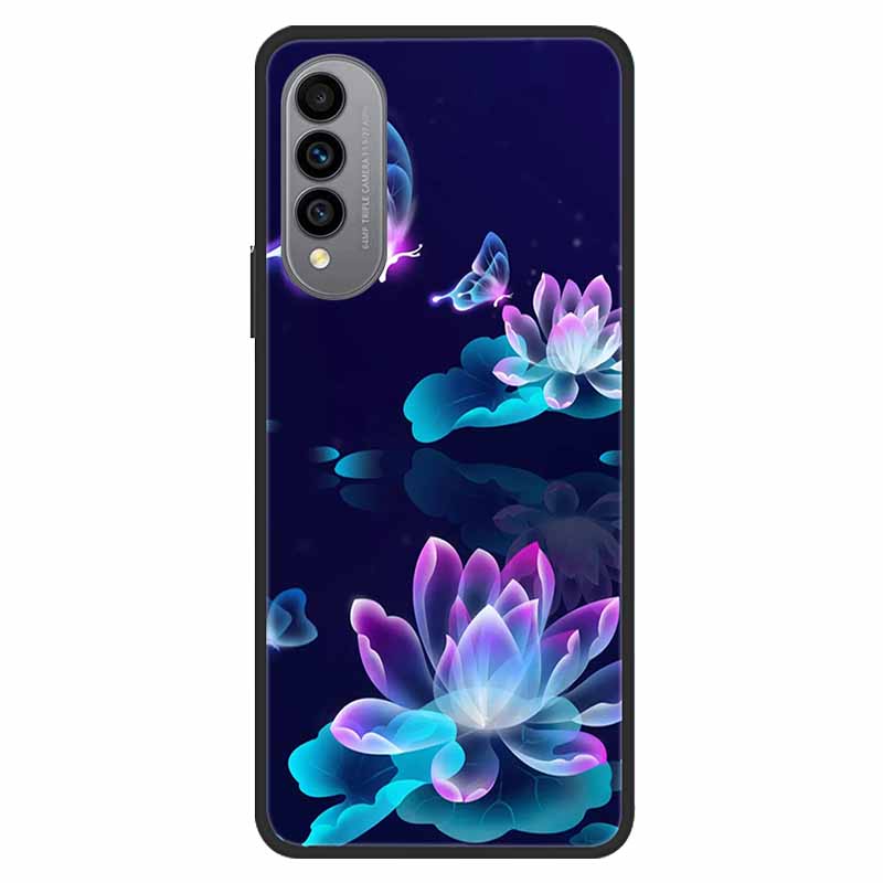 For WIKO T50 Case T 50 Soft silicone TPU Back Cover For Wiko T50 W-P861-01 W-P861-02 Phone Case WikoT50 Black Protective Painted