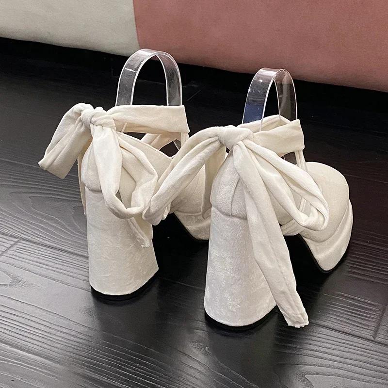 Women Shoes Fashion Mary Janes Shoes High Heel Platform Shoes Luxury Suede Leather Pumps Elegant Lolita Shoe Party Dresses Shoe