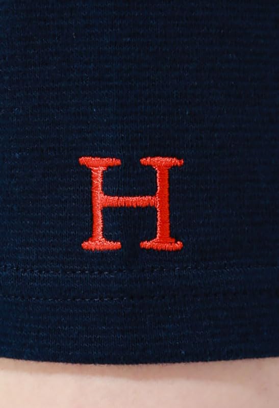 RANCH Stretch French Rib Short Sleeve [HOLLYWOOD MARKET] T-Shirt (M, Navy)