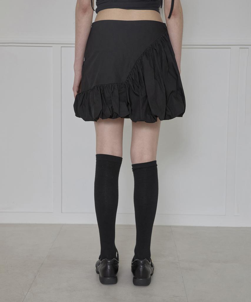 Peulleeoeob Lua Balloon Skirt (Fl-251_Black)