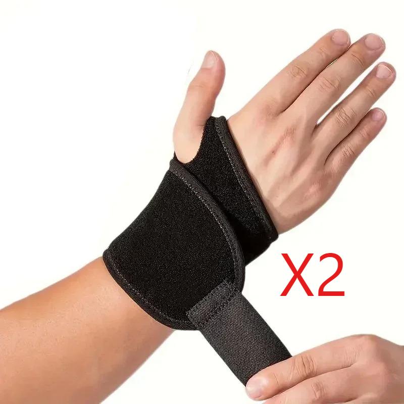 Adjustable Wrist Brace Support - Breathable Carpal Tunnel Relief for Left/Right Hand, Lightweight Fitness & Recovery Sleeve