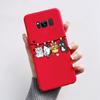 For Samsung Galaxy S8 Plus Case Galaxy S8 Shockproof Back Phone Cases For Samsung S8 GalaxyS8 Plus Cartoon Silicone Cover Bumper