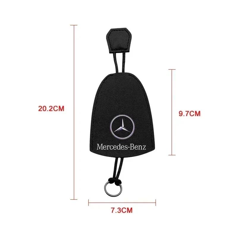 

Hot W204 C200 Hot New Dermis Leather Car Key Case Cover Shell Bag Accessories For Mercedes Benz C180 C200 C260 C300 W108 W124 W1