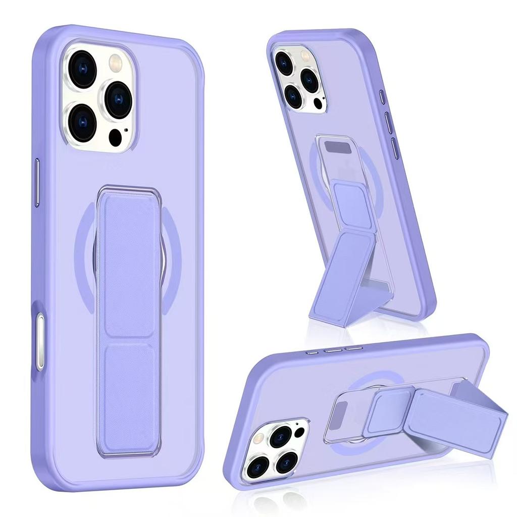 Vhodné pro Apple 16promax Magnetický kryt na telefon, 15 Náramek na zápěstí s povrchem na dotek, Skládací stojánek, 13 Ochranné pouzdro
