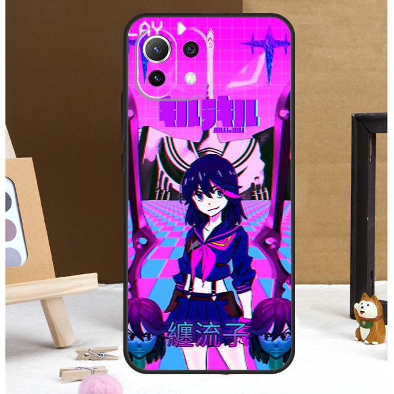 Anime Vaporwave Glitch Case For Xiaomi 13 14 15 Ultra 13T 14T 15T 17 Pro Max POCO X7 X3 X5 X6 F5 F6 F7 F8 Pro Cover