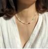 Handmade Beaded Necklace Versatile Women's Colorful Agate Multiple Layered Collar Chains