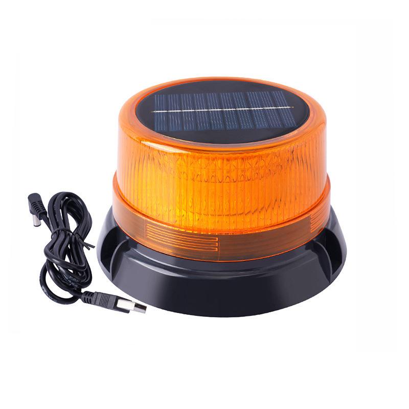 Super Bright Solar School Bus & Construction Safety Signal Light