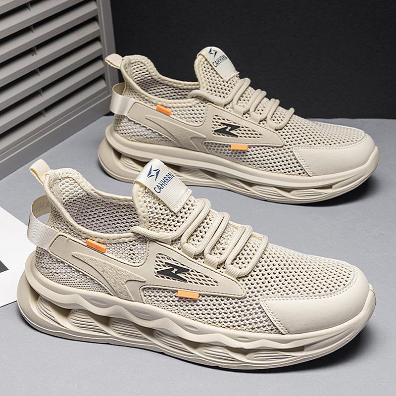 New Summer Sneakers Men Trendy Breathable Running Tennis Shoes Outdoor Sports Tenis Masculino Casual Walking Shoes
