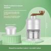 Răzătoare Manuală de Gheață Zdrobitor Manivelă Manuală Mașină de Conuri de Zăpadă Portabilă Mașină de Gheață Rasă Pentru Bucătăria de Acasă DIY Zdrobitor de Gheață Rasă cu Fructe