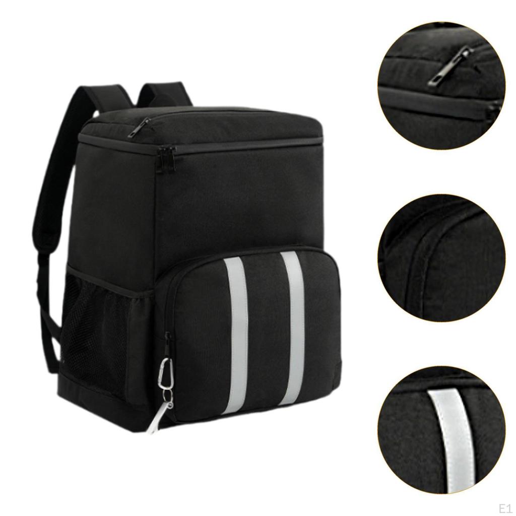 Food Carrier Backpack with Insulation, Portable Picnic Container for Hiking and Travel