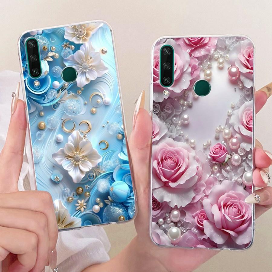 For Huawei Y6p 2020 Case MED-LX9 Silicone Soft Back Cover For HuaweiY6p Y 7P 2020 Funda Silicone Case For Y7 p Cover Coque