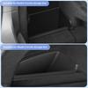 For Tesla New Model X S 2023 2024 Storage Box Rear Trunk Left Side TPE Waterproof Tool Case Car Accessories Tidying