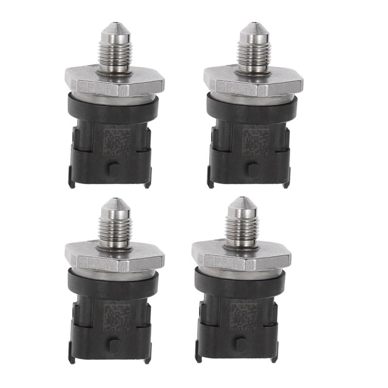 

4X Fuel Rail Pressure Sensor Fit For Mazda CX-7 2007-2009 For Mazda L807-18-211 For HOLDEN 12598948 0261545074 чёрный