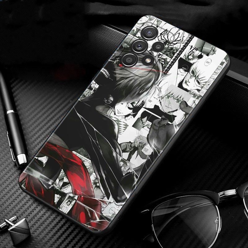 

Чехол для телефона Samsung Galaxy A51 A12 A72 A52 A21s A71 A32 A31 A32 A02s A11 A41 A22 A42 A02 Fundas Tokyo Ghoul, японское аниме Samsung A51