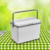 3L Barbecue Insulation Box with Handle Food Storage Cooler Box Heat Preservation Fresh-Keeping Incubator for Camping Tailgating