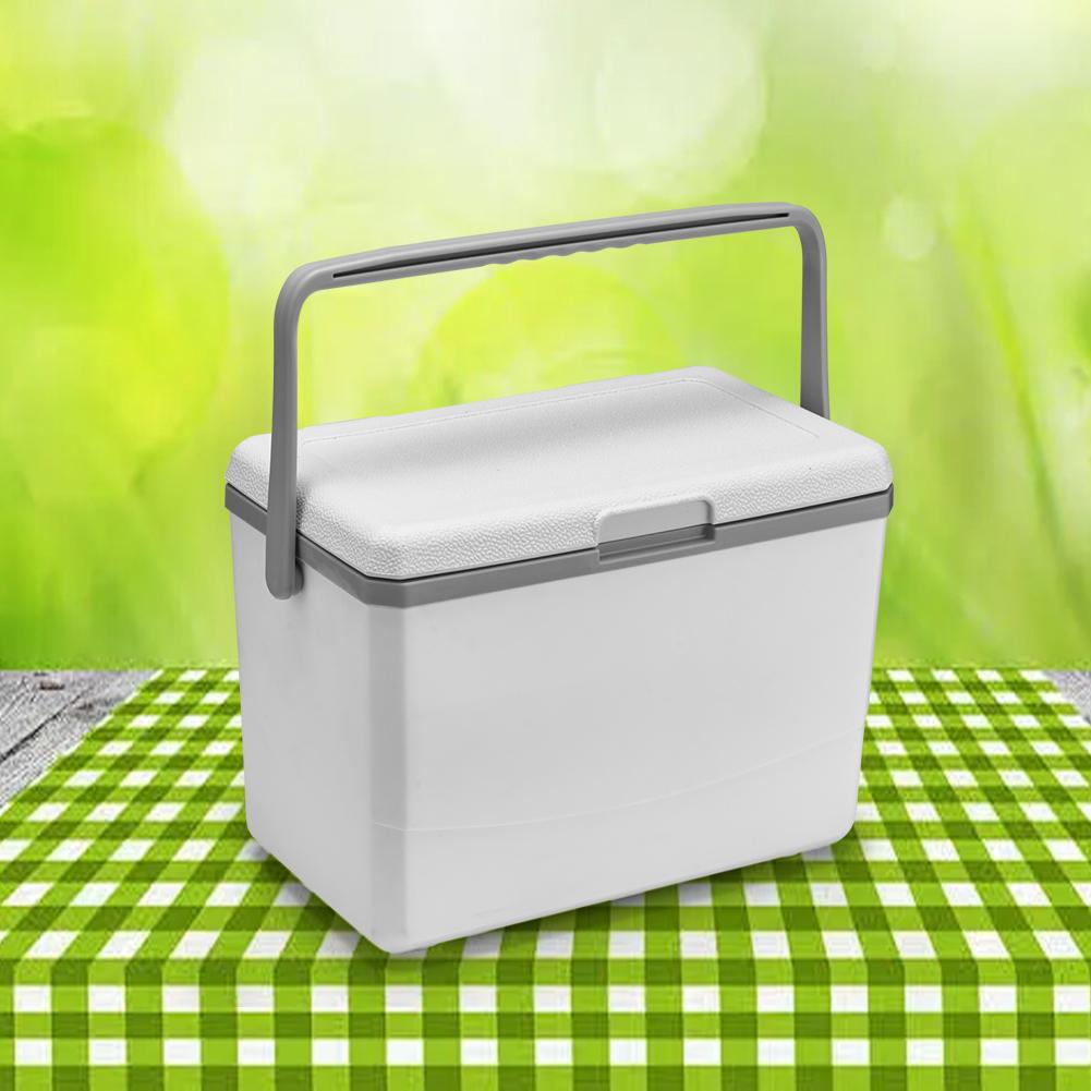 3L Barbecue Insulation Box with Handle Food Storage Cooler Box Heat Preservation Fresh-Keeping Incubator for Camping Tailgating