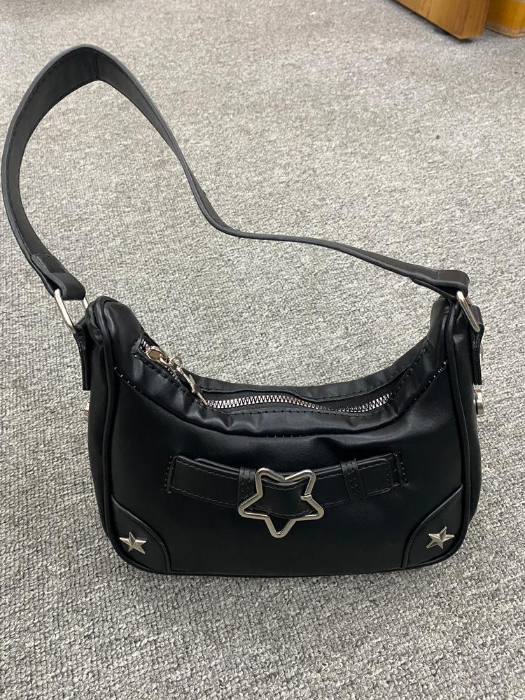 Casual Crescent Bag New Versatile Casual Fashion Shoulder Bag Star Spice Girl Underarm Bag Women