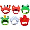 Cute Crab Frog Pet Hat, Puppy Dress Up Costume, Christmas Cosplay, Warm Headwear, Dogs Hats, Lovely Style