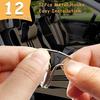 24Pcs Car Seat Cover Plum Plate Metal Hooks, 12Pcs Plastic Car Seat Covers Chucks And 12Pcs Metal Hooks Set Locking Clip Plastic Card Fixed Fastener