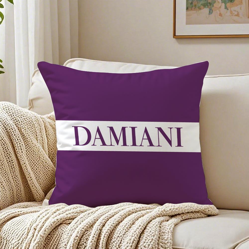 

Luxury Bold Italian Jewelry Brand DDamiani Cushion Cover Pillowcase Antidustmite living Room Sofa Decor Cushion Room 30X30cm