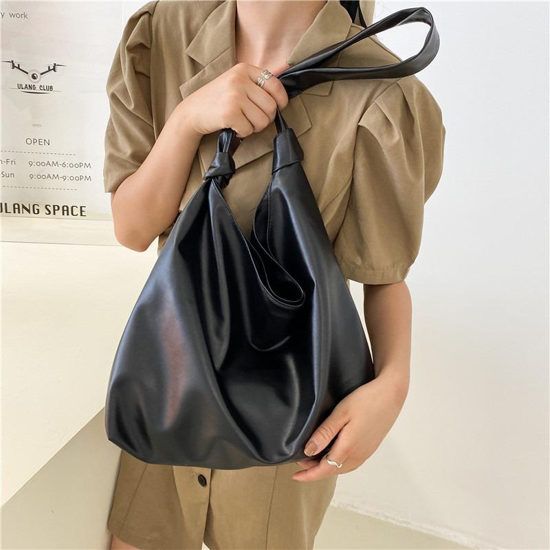Large-capacity bag women's popular new simple underarm bag fashionable shoulder tote bag