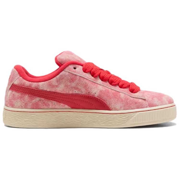 Puma Scuderia Ferrari X Suede XL Desert Sun Pack - Rosso Corsa Men Sneakers Pink Alpine-Snow 308785-01