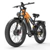Electric Bicycle LANKELEISI MG800 Max 26" 1000Wx2 Dual Motor Electric Bike Adult Top Speed 48Km/h 48V 20AH 7 Speed Range 130Km Load 150KG