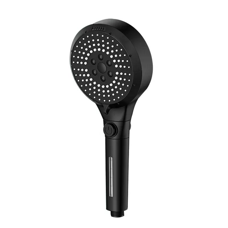 Multifunctional 6 Mode Adjustable Filter Sprayer Household Bathroom Large Water Volume ShowerHead Booster Handheld Shower Nozzle