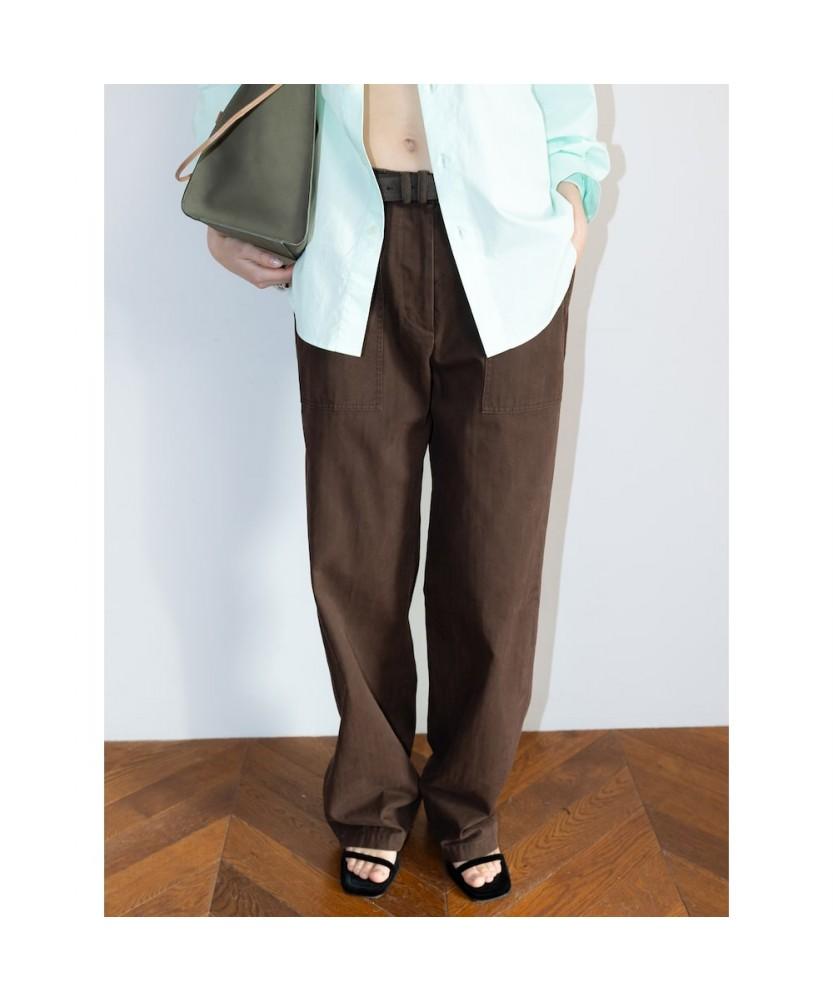 Diaepeocheo Ralph Baggy Pants Brown (Ta6221A08D)