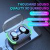  T-WS Y60 Fone Bluetooth Earphones Wireless Headphones Stereo Bass Music Earbuds Digital Display T-ouch Control Headset