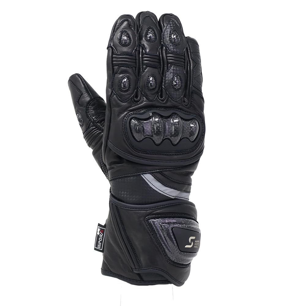 

NANKAI Speed Leather Motorcycle Size LL SDG-3354 Gloves, Black, (SDG-3354-BK-LL) чёрный