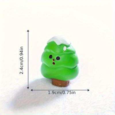 Design d'homme en pain d'épice de Noël, Accessoires décoratifs en résine, Décoration mini cadeau, DIY, Contenu: bonhomme en pain d'épices, arbre de Noël, train