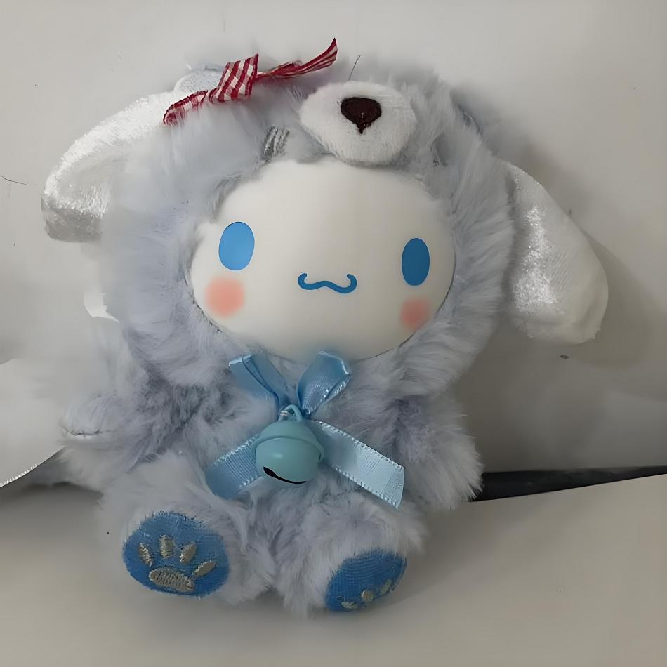 New Sanrio Characters Fox I Sland Blind Box Cinnamoroll Plush Pendants Surprise Box My Melody Blind Boxtoy Gift