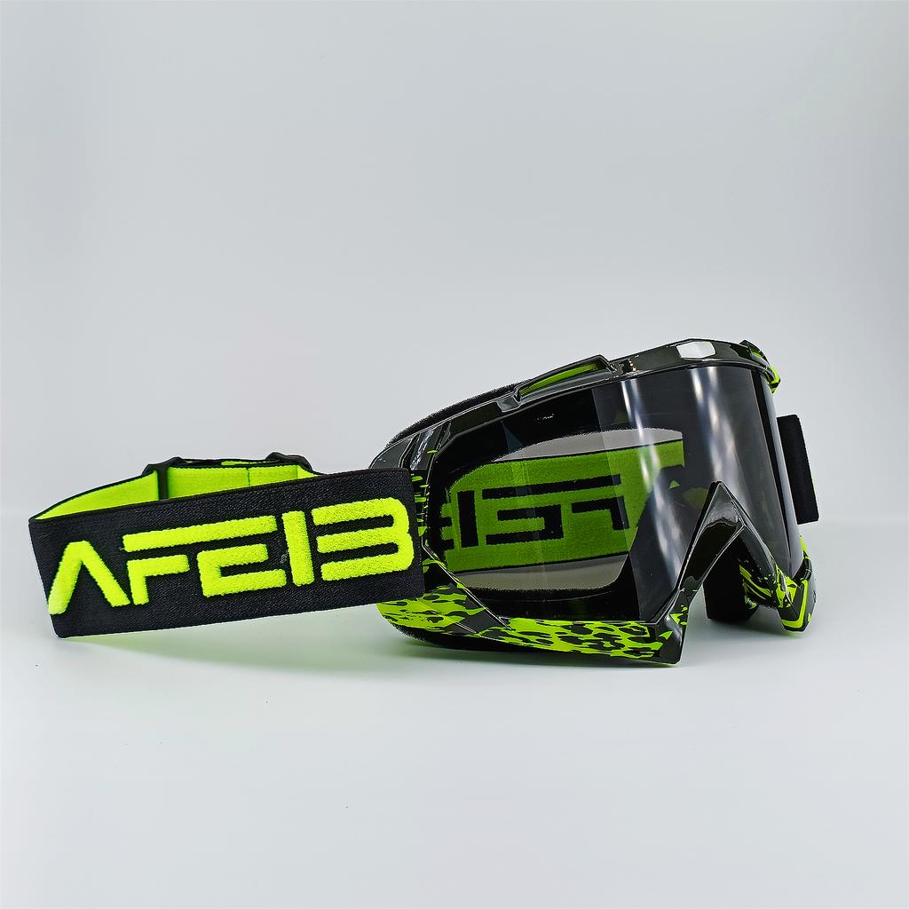 NAFEIB Motokros Gözlüğü Motosiklet Güneş Gözlüğü Erkek MTB ATV Maskesi Rüzgar Geçirmez Koruma Kayak Bisiklet Yarış Off-Road Gözlüğü