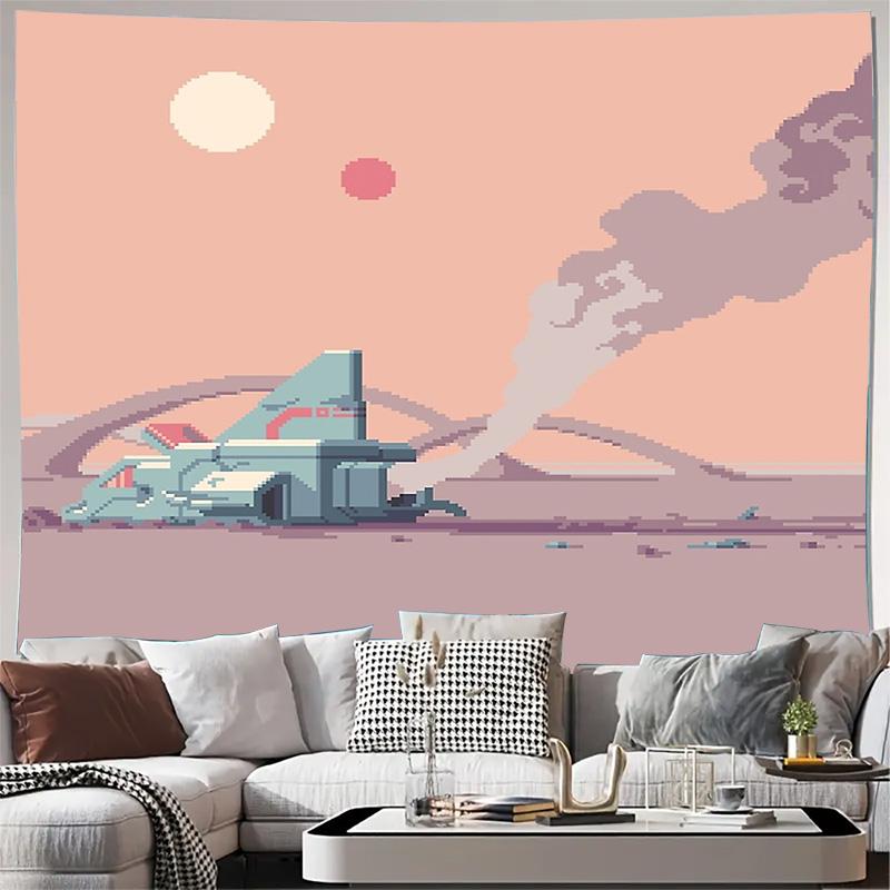 

Space Galaxy Tapestry Alien Planet Sci Fi Nebula Tapestry Wall Hanging Cosmic Room Decor Tapestry Aesthetic Room Decor 74x94cm(29x37in)
